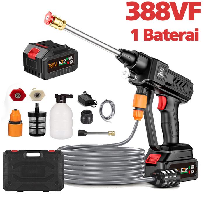 Gambar Alat steam cuci motor & Jet Cleaner CHIC，Set Alat Cuci Mobil Baterai - 388V(Koper) dari kyleplusis undefined Tokopedia