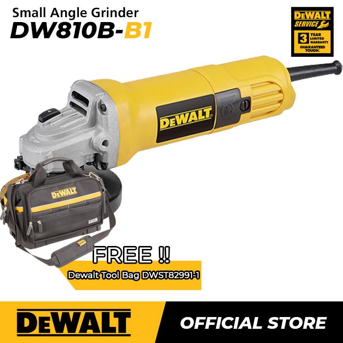 Gambar Dewalt Angle Grinder / Gerinda Tangan Listrik 710W 100mm DW810B - + DWST82991-1 dari Dewalt ID undefined Tokopedia