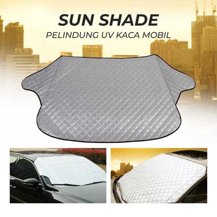 Gambar Pelindung Panas Mobil Payung Lipat Sun Shield UV Protection Kaca Depan - GS004 180x100cm dari KASMA STORE undefined Tokopedia