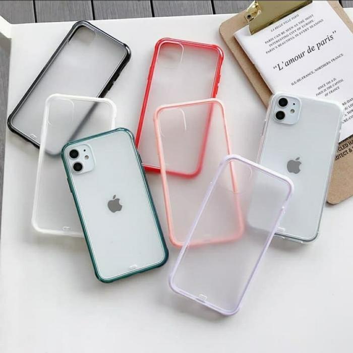 Gambar iPhone 11 Pro Shockproof Candy Doff Clear Phone Case dari 1001 Case undefined Tokopedia