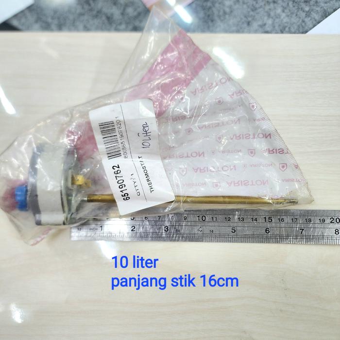 Gambar Thermostat ARISTON 10 liter / 15- 30 Liter Water heater pemanas air Original - 16cm/10L (stik) dari Rumah sanitary store undefined Tokopedia
