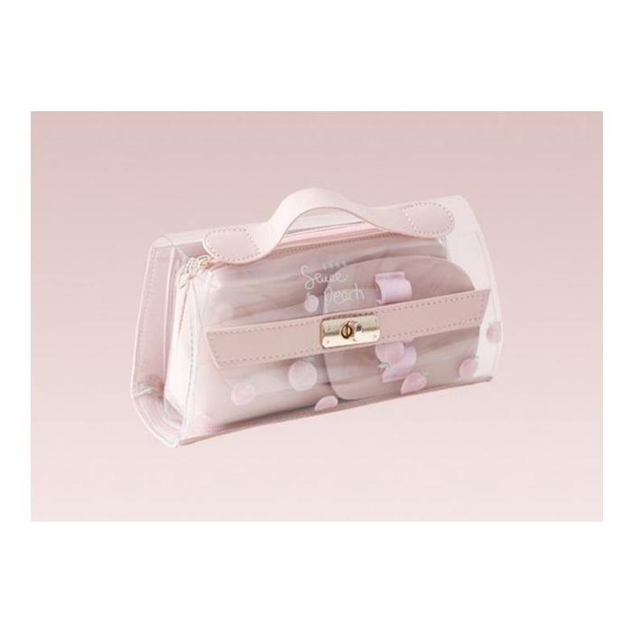 Gambar Tempat Pensil Multifungsi / Summer Pen Bag - Pink dari Griya Remaja undefined Tokopedia