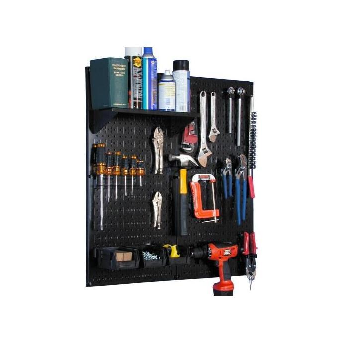 Gambar Murah Control Metal Pegboard Utility Tool Storage Kit With Black dari Chayra Market undefined Tokopedia