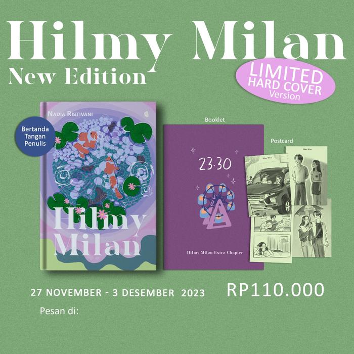 Gambar [ PROMO ] Buku Novel Hilmy Milan - Nadia Ristivani - Bumi fiksi - Limited HC dari Bumi Fiksi Makassar undefined Tokopedia