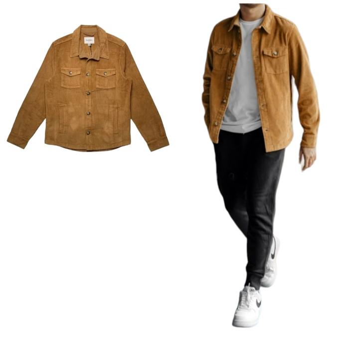 FTC Hooded Corduroy Jacket XL ダークグリーン Morrison Corduroy Jacket | Aritzia US