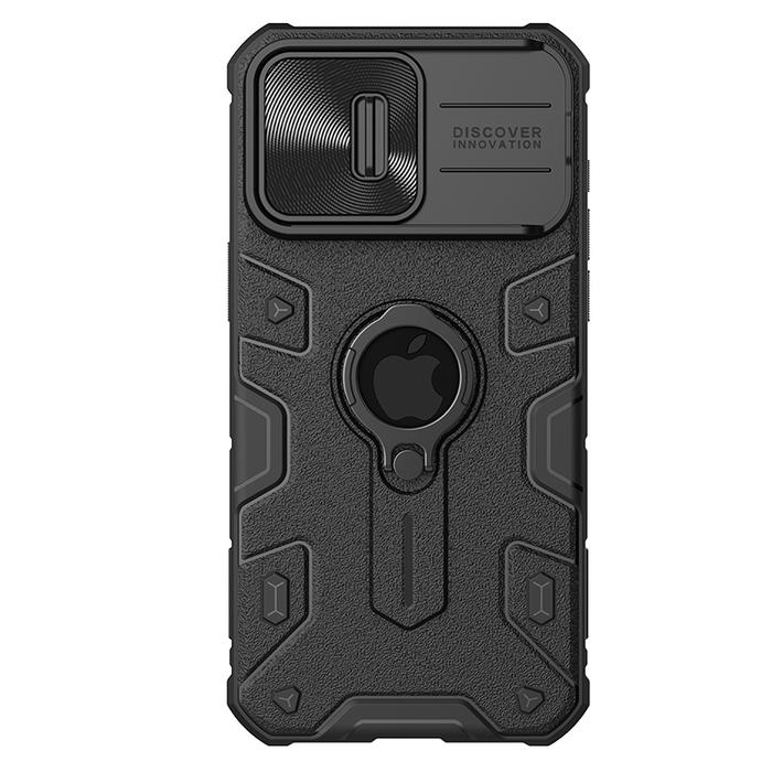 Gambar Case Iphone 15 Pro/Pro Max NILLKIN CamShield Armor Casing - Black, Ip 15 Pro dari Orionlycom undefined Tokopedia
