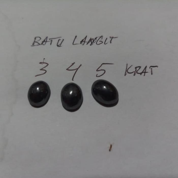 Gambar mustika batu langit . batu meteorit . 4 crat dari BORNEO STORE AF_NEW undefined Tokopedia