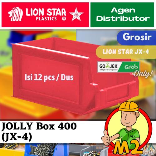 Gambar Lion Star JX-4 JOLLY Box no.400 (Grosir / Instant) - Merah dari M-2 undefined Tokopedia