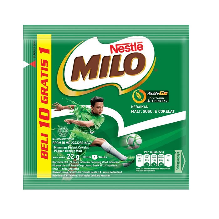 Gambar MILO 22GR RENCENG dari Teguh Jaya Plastik undefined Tokopedia