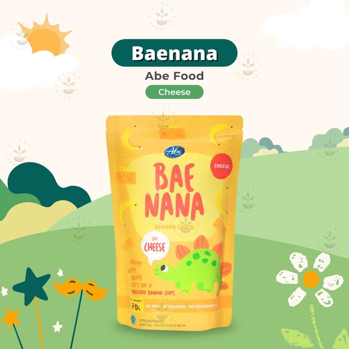 Gambar Abe Food Bae Nana Banana Chips 70gr - Snack Anak - Cemilan Anak - Cheese dari Alora Essential undefined Tokopedia