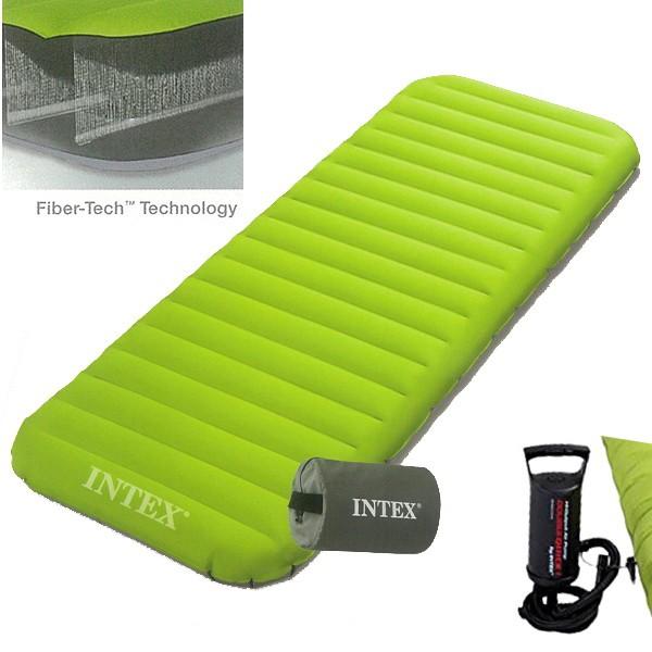 Promo Intex Dura Beam Airbed Roll & Go Matras Kasur Ranjang Angin Pompa ...