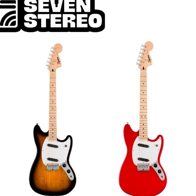 Gambar ANS Squier Sonic Series Mustang Electric Guitar - Torino Red dari Sierra Official ID undefined Tokopedia