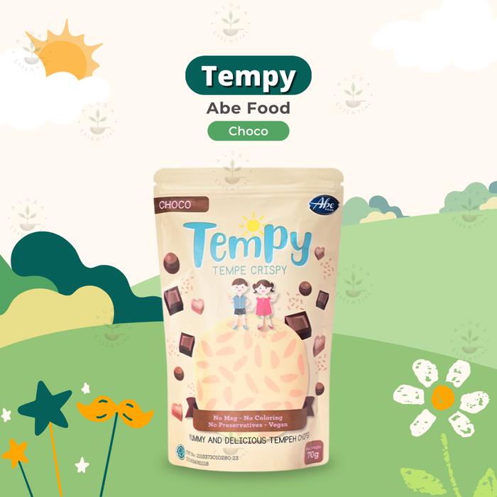 Gambar Abe Food Tempy Tempe - Snack Anak - Cemilan Bayi MPASI - Choco dari Alora Essential undefined Tokopedia