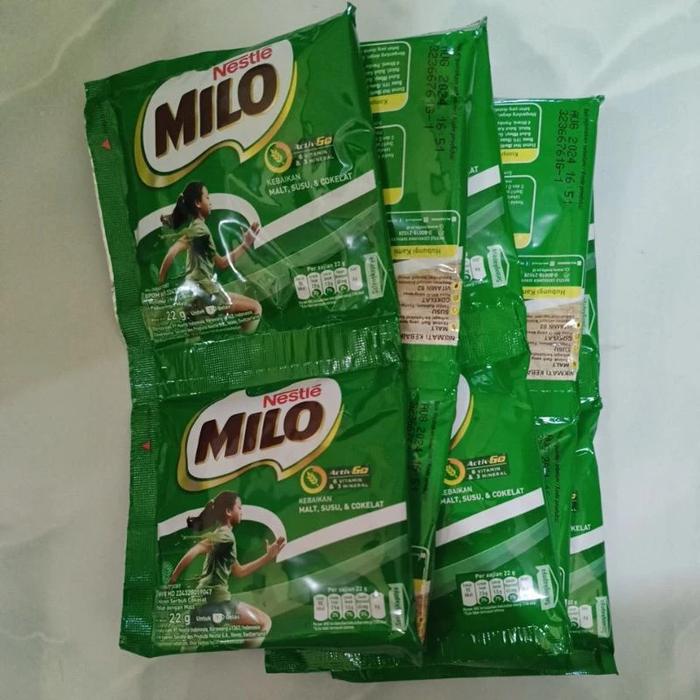 Gambar Milo Susu Bubuk Coklat Renteng beli 10 gratis 1 dari Toko Risky Kediri Jawa Timur undefined Tokopedia
