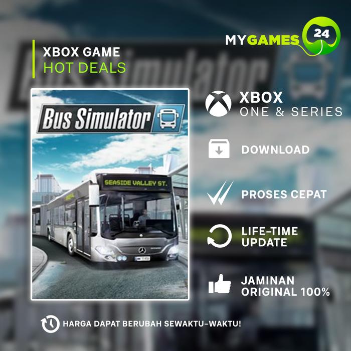 Jual Bus Simulator Xbox One Series X|S game Isikan Kota Bekasi
