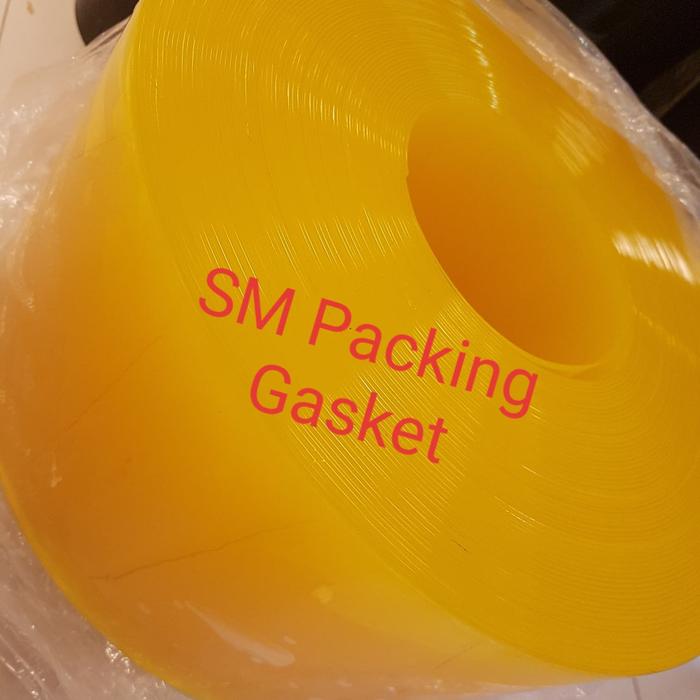 Gambar Plastic Curtain Yellow Standar Clear 2mm x 20cm x 50meter ( Roll ) dari SM Packing Gasket undefined Tokopedia