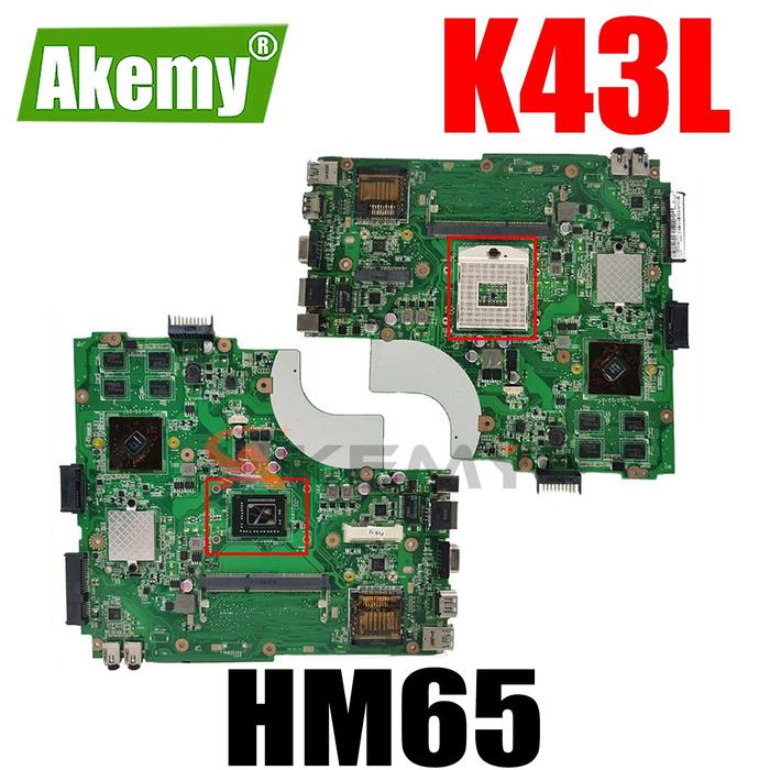 Jual Motherboard K43L HM65 UNTUK ASUS X44H X84H K84L K43L K43LY