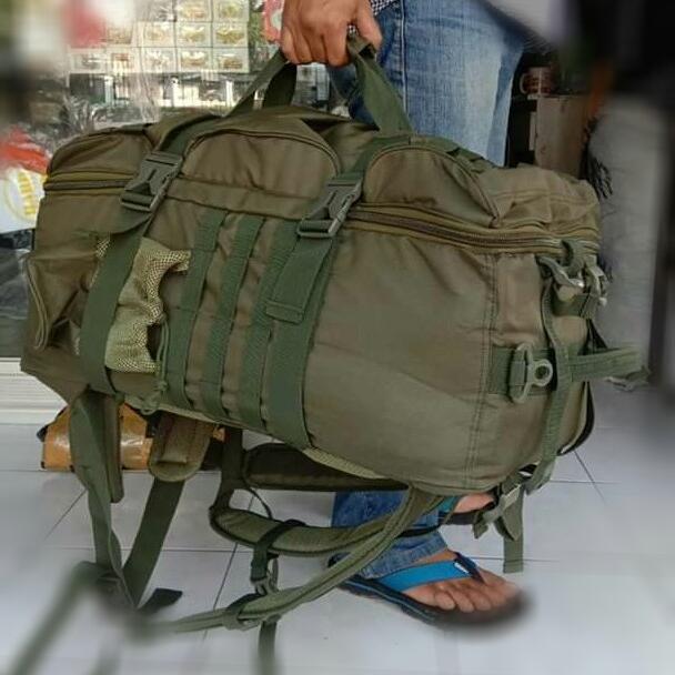 Gambar Tas coper brimob tas ransel army jumbo 100 L 60x40x40cm dari iim colection bag army undefined Tokopedia