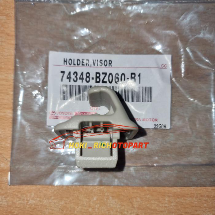 Gambar Holder Cantolan Sun Visor Rush Terios Original 1pc dari HokiRichotopart undefined Tokopedia