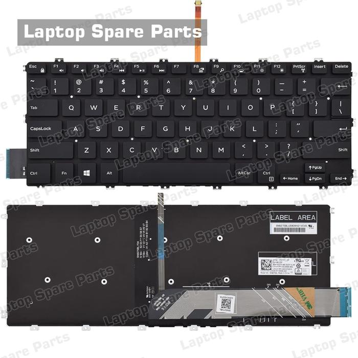 Jual Keyboard Dell Inspiron 14 5000 2-in-1 5481 5482 5491 P93G