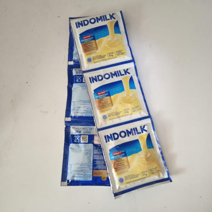 Gambar (Isi 6 Sachet) Indomilk Susu Kental Manis Sachet 37gr - indomilk putih dari Lakerta undefined Tokopedia