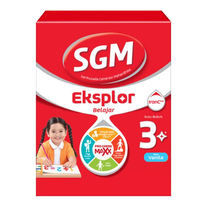 Gambar SGM Eksplor 3+ IronC Susu Bubuk Pertumbuhan Anak Vanila 900 g dari Alfamidi Official Store undefined Tokopedia