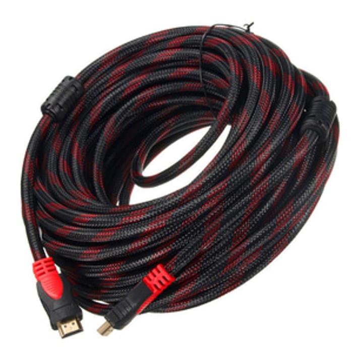 Gambar NipponTech Kabel HDMI Jaring 10m Panjang 10 Meter Kualitas Bagus Cocok Untuk Acara Hotel Rumah Sakit Sekolah Dan Kantor dari RETRO Komputer_NEW undefined Tokopedia