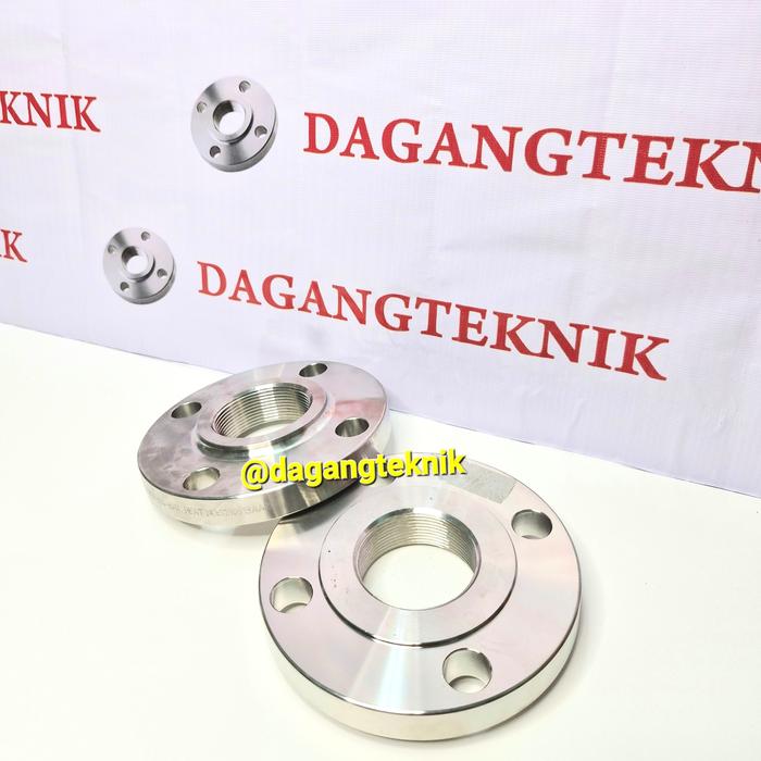 Jual Flange Drat / NPT 2 inch Ansi 150 / ASA 150 SS 304 / Stainless 304 ...