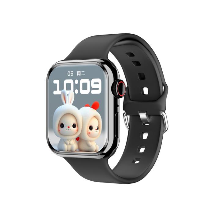 Gambar Smartwatch IW9 Mini Bluetooth call heart rate blood pressure NFC - Hitam dari SearchAi undefined Tokopedia