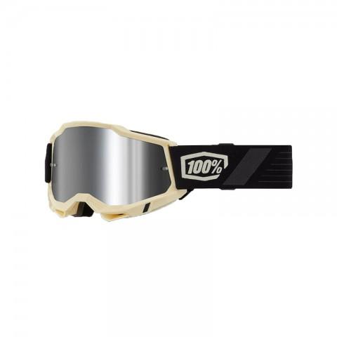 Gambar Kacamata Motocross 100% GOGGLES ACCURI 2 Waystar Mirror Silver Ori dari Riderspot Official undefined Tokopedia