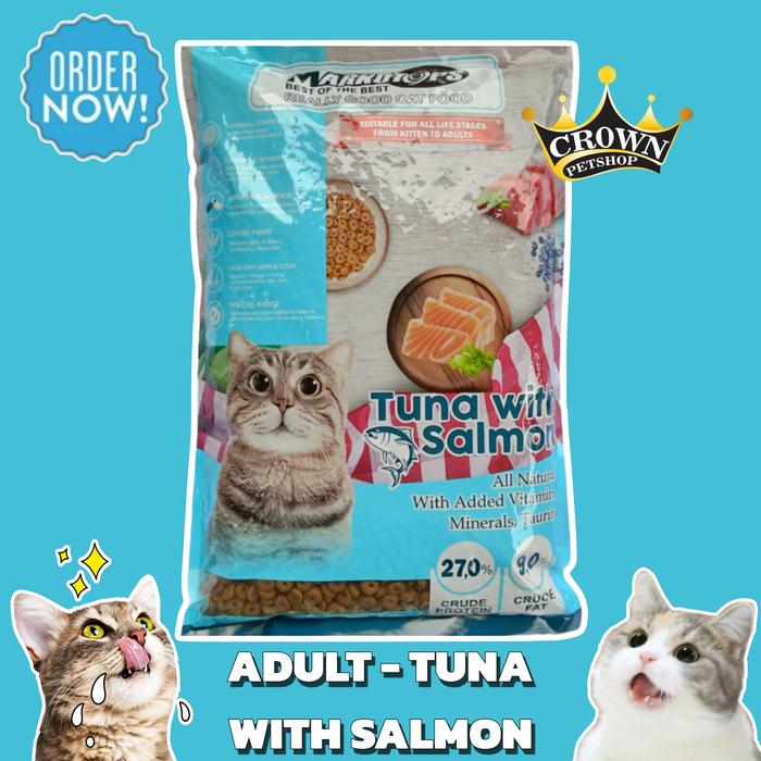 Gambar MARKOTOPS Makanan Kucing Kering / Cat Dry Food Kitten & Adult 800 gr - Tuna & Salmon dari CROWN PETSHOP 25 undefined Tokopedia