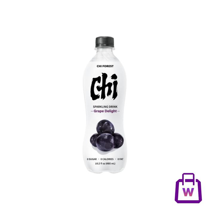 Gambar CHI FOREST - SPARKLING WATER 480ML - GRAPE DELIGHT dari WU-Mart undefined Tokopedia