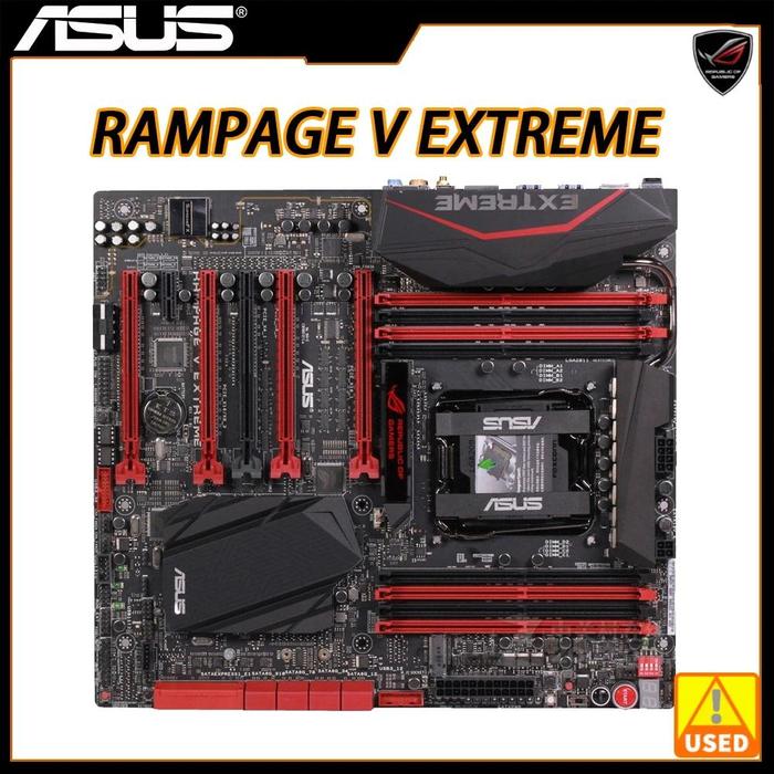 Rog Strix Asus Rampage V Extreme Motherboard ASUS RAMPAGE V