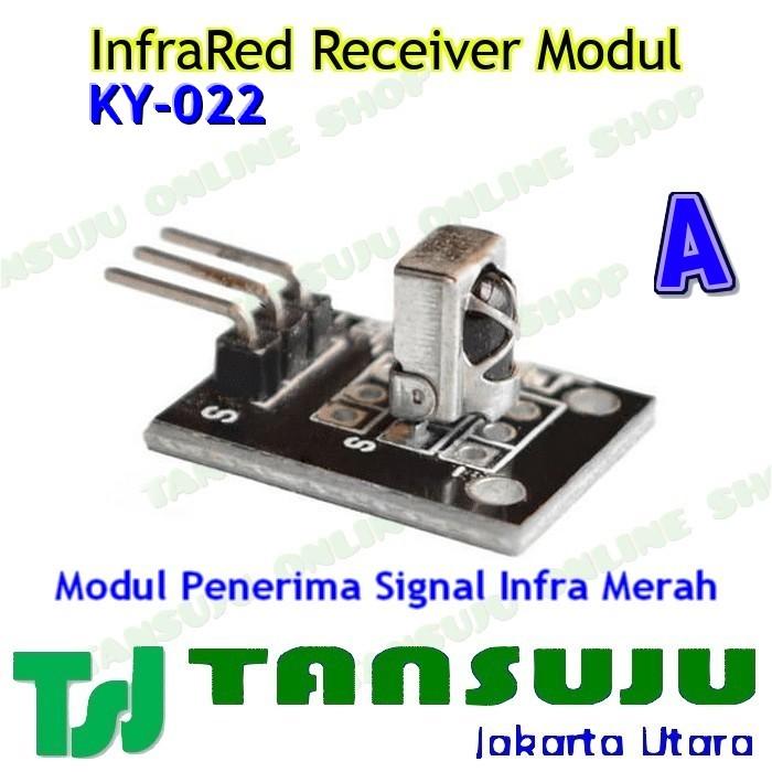 Gambar KIT DIY Remote Kontrol Lampu InfraRed Receiver IR Transmitter Modul - A Rcvr KY-022 dari TANSUJU undefined Tokopedia