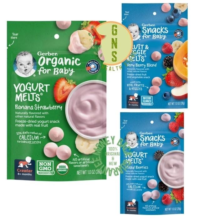 Yogurt Melts Yogurt For Babies Canada Gerber Baby Yogurt Melts