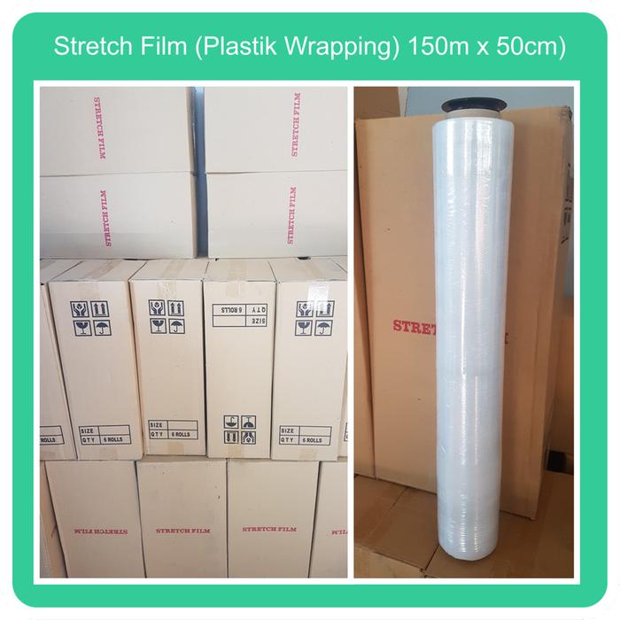 Gambar Stretch Film (Plastik Wrapping) - CLEAR dari KiosCepat undefined Tokopedia