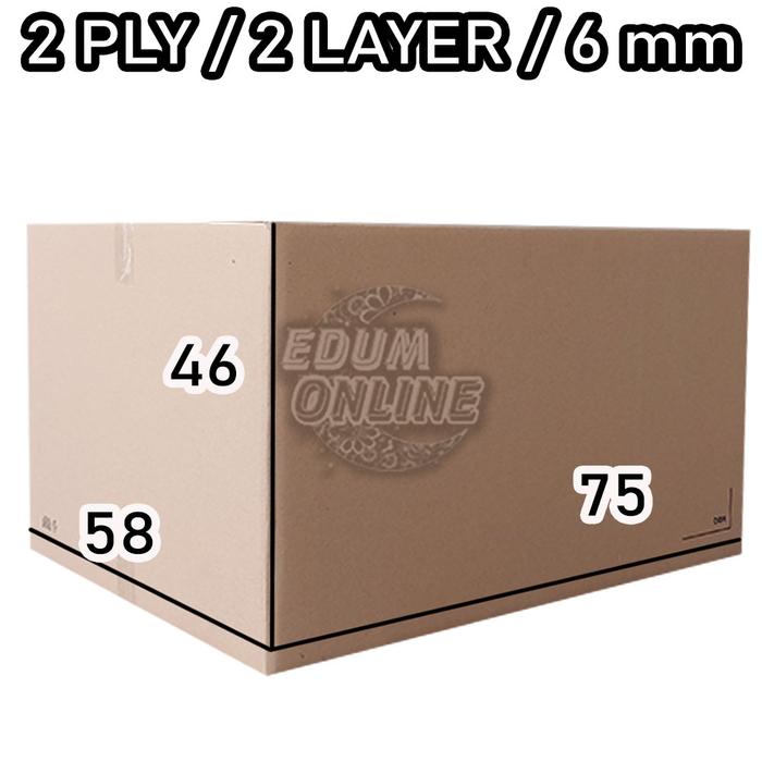 Gambar Kardus Tebal/ Kardus Packing/ Kardus Besar/Kardus Pindahan 60x40x30 cm - AT34 dari EDUM Online undefined Tokopedia