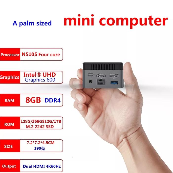 Intel N5105 ミニPC 8GB Windows11 NiPoGi ミニpc ミニパソコン Win11Pro インテル11世代 – NiPoGi JP