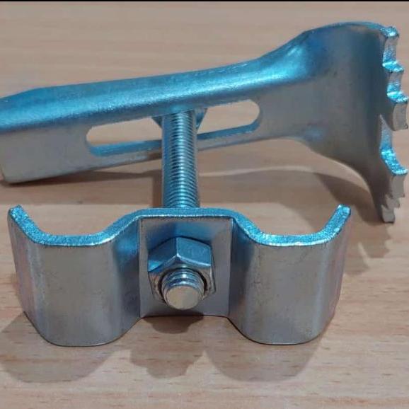 Gambar Clamp Grating Type A / Klem Grating Galvanis dari Mika Teknik undefined Tokopedia