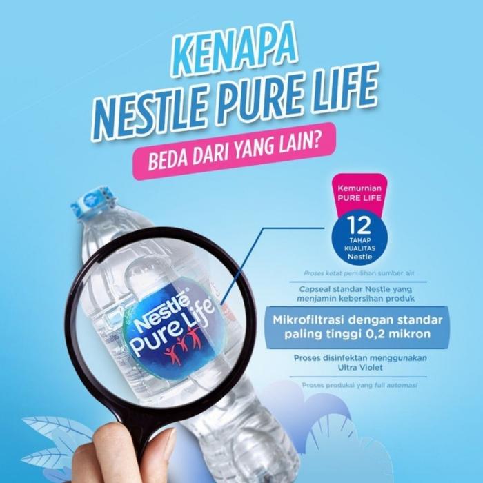 Gambar nestle pure life air mineral 600ml kemasan dus dari Prima Home Service undefined Tokopedia
