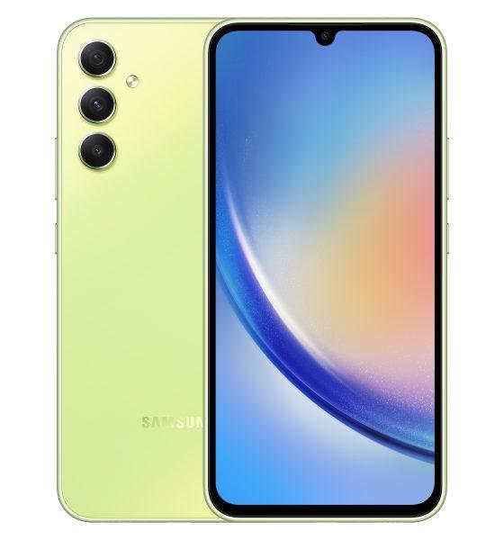 Gambar Samsung Galaxy A34 5G 8/128GB dan 8/256GB - Garansi Resmi - Lime, 8/256 dari TBJ Online undefined Tokopedia