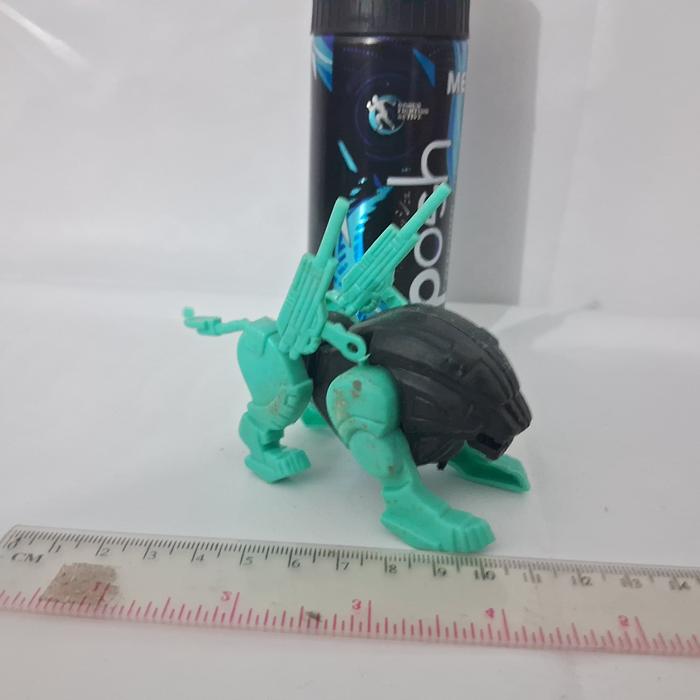 Gambar Figure Plastik Robot Singa Mainan SD Jadl Gao Lion Wild Force Plastik - Biru Muda dari Drainage Furai undefined Tokopedia