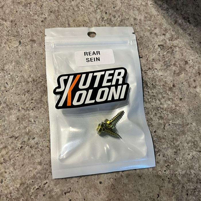 Gambar Titanium Bolt Baut Sein Lampu rear Vespa Sprint Primavera 3v iget abs - gold dari skuterkoloni undefined Tokopedia