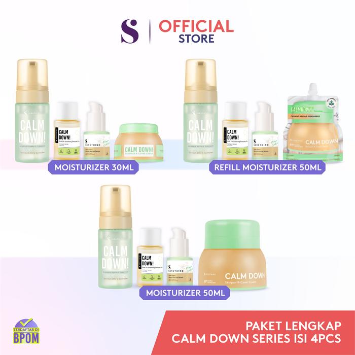 Gambar SOMETHINC [4 PCS] Paket Lengkap Calm Down Series dari Somethinc undefined Tokopedia