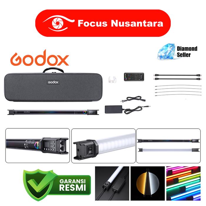 Gambar GODOX TL60 Tube Light LED RGB Godox LED TL 60 Garansi Resmi dari Focus Nusantara undefined Tokopedia