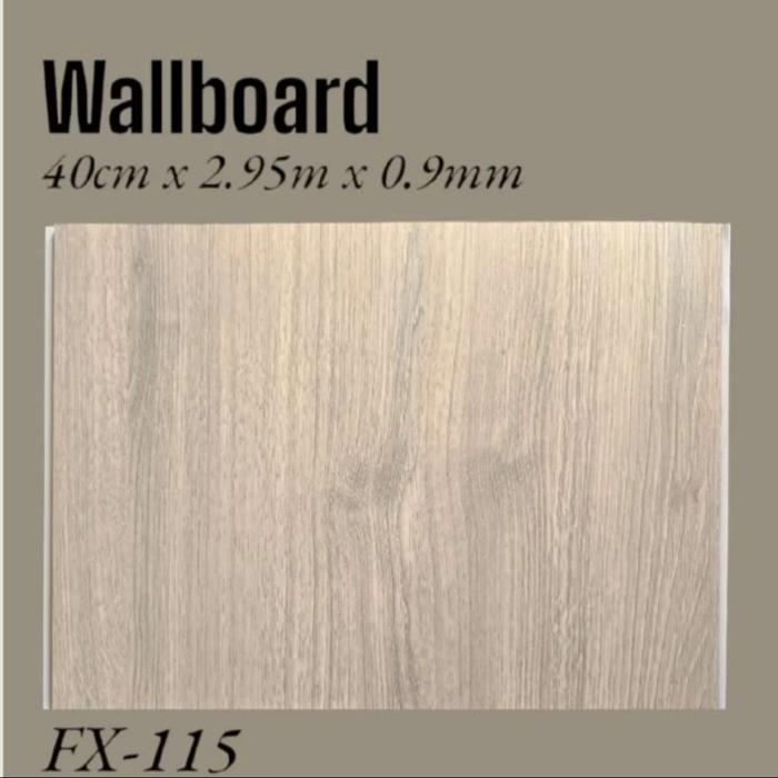 Gambar wall board panel dinding 40cm x 2,95m / pvc board / hiasan dinding - FX-115 dari Sukses Jaya Interior 2 undefined Tokopedia