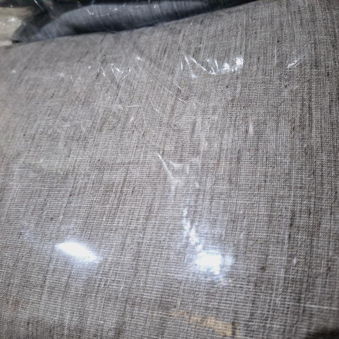 Gambar Kain Bahan Linen itali asli pure linen High Quality ( Harga per 50cm ) - coklat abu dari RS TEXTILE undefined Tokopedia