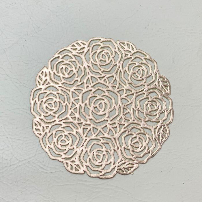 Gambar Tatakan Gelas / Coaster Kecil Mewah - F dari Home Decor Zega undefined Tokopedia