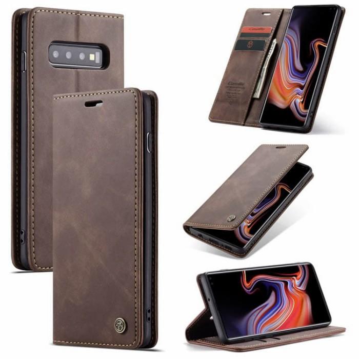 Jual Wallet Leather Case Samsung S10 S 10 Plus Flip Casing Dompet