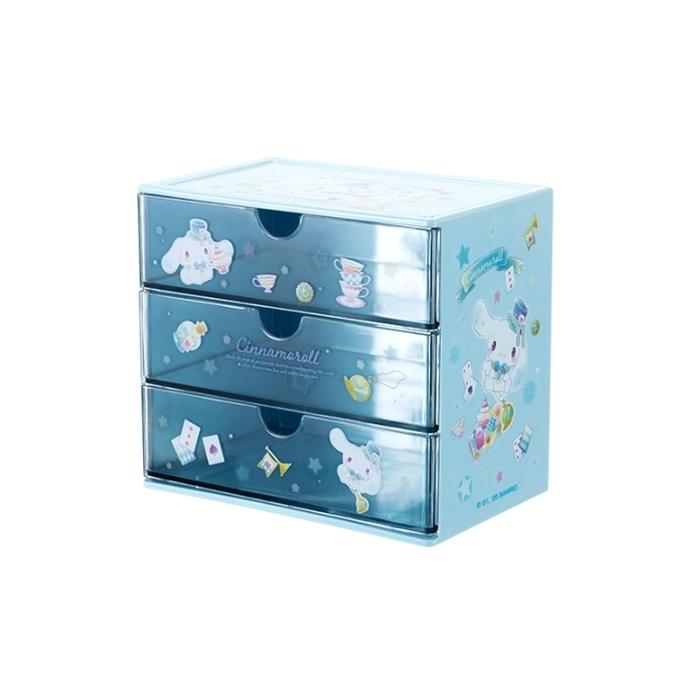 Gambar Laci Tempat Penyimpanan - Miniso Sanrio Characters Drawer Organizer - Biru dari jastipsripilan undefined Tokopedia